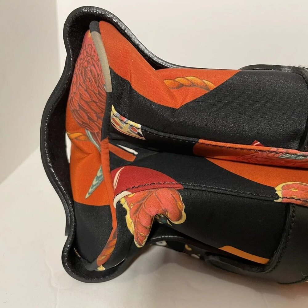 Salvatore Ferragamo Animal Print Nylon Tote - Picture 4 of 8